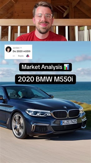 Market Analysis: 2020 BMW M550i 📊 If I was in the market for a 2020 BMW M550i, I would be looking for one ~$37,000 with 60k miles or less. 📋 Notes 1. 2020. The 2020 BMW M550i was the final year for the pre-LCI M550i. This came with a power increase and the M Sport differential as standard. 2. Cream of the crop. Much like Macho Man Randy Savage said, the cream always rises to the top. We see this in the average list price of the pre-LCI M550i. The 2020 carries a ~$8k premium over the first year