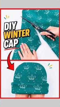 WOW 😍 Purane Sweater Se Double Side Topi Banane Ka Tarika. #wintercap #making #handmade