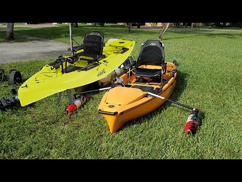 Hobie Pro Angler 12 Vs Hobie Outback pa 12 vs ob