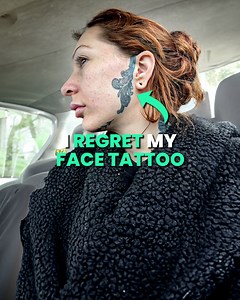 124K views · 93 reactions | The tattoo artist went behind my back - I regret my face tattoo! | IGV | Facebook