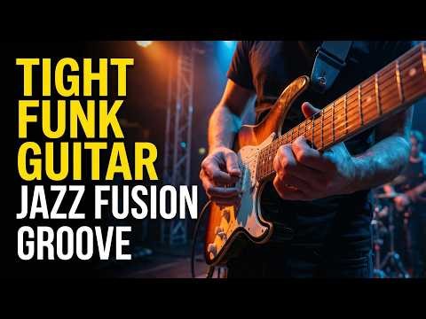 Tight Funk Guitar Comping – Modern Jazz Fusion Groove Session