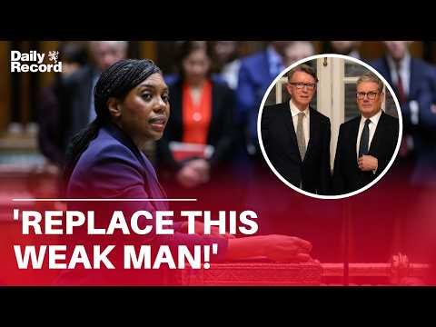 Keir Starmer SWERVES Kemi Badenoch's intense questions over Peter Mandelson