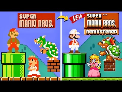 Super Mario Bros. NEW REMASTERED VERSION - Playthrough