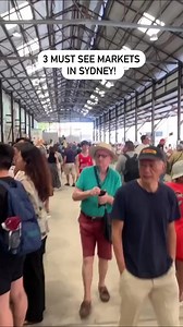 1.9K views · 1.7K reactions | From local organic produce and vintage finds, to gourmet pastries and fresh catches of the day, Sydney’s weekend markets are a delight for both locals and visitors alike! Thanks for sharing your #feelnewsydney moment @aquaticfairie, TT/j3nnifer_ly | Sydney.com | Facebook