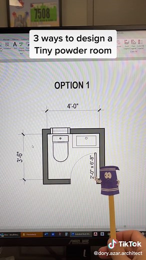 3 Ways to Design a Tiny Powder Room