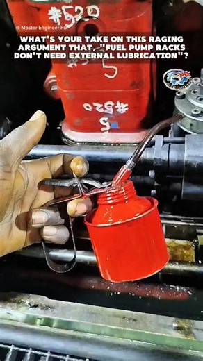 Manually lubricate or not? What's your take on this debate on diesel engine fuel racks lubrication?🤔🔧⚓🛠️🚢 | Master Engineer Fix