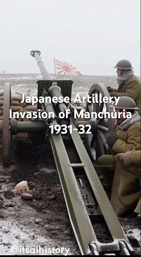 🎌 Japanese Artillery | Invasion of Manchuria 1931–32