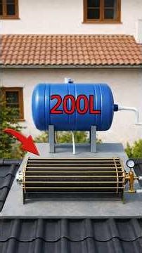 60-Year-Old Plumber’s Secret — Free Hot Water from a Blue Tank & PEX Pipes!