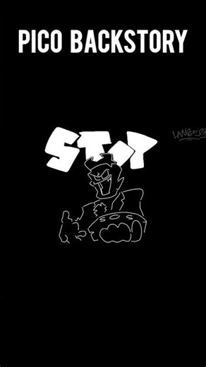 Pico Backstory [FNF Animation] #fnf #fnfmod #fridaynightfunkin #shorts