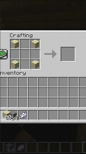 How to craft white concrete powder In Minecraft #shorts #minecraft