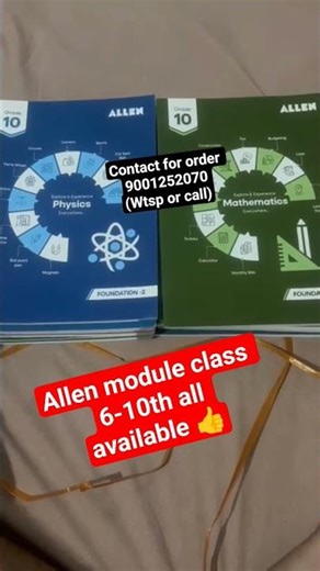 allen class 10 module/allen class 6,7,8,9,10 foundation module/allen 10 class module