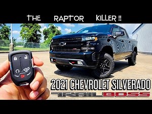 2021 Chevrolet Silverado 1500 LT Trail boss: Start up and Full Review