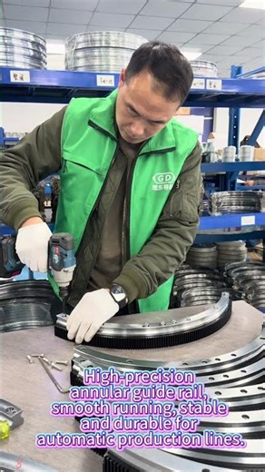 Circular guide rail #machine #ringguiderail #automation #railway #factory #conveyorsystem #products