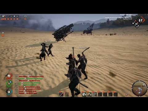 Zealots vs Kingdom of Cux | Last Oasis Walker Fight