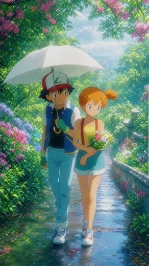 Pokémon Ash misty love story
