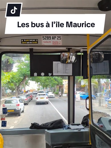 Avant de passer dès demain à la prochaine série de vidéos sur l'agriculture urbaine à l'île Maurice, je vous parle aujourd'hui des bus à l’île Maurice 🇲🇺… c'est une expérience à vivre au moins une fois ! À Maurice, prendre le bus ce n’est pas juste se déplacer… c’est une aventure 😄 C'est un peu rodéo parfois ! Ici, pas besoin de métro : les bus traversent toute l’île, de Port-Louis à Curepipe, en passant par Grand Baie ou Mahébourg. 💸 En plus, c’est super abordable, en général moins d'un eur