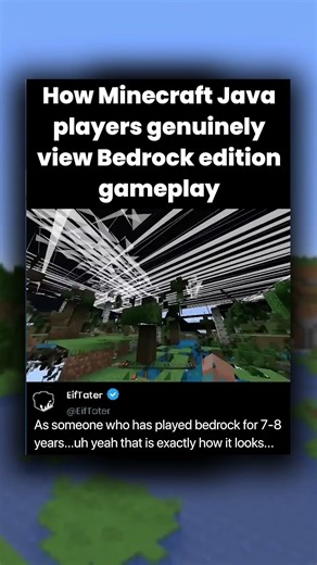 How Minecraft Java players genuinely view Bedrock edition gameplay