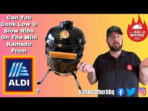 Can You Cook Low & Slow Ribs On The Mini Kamado From Aldi?