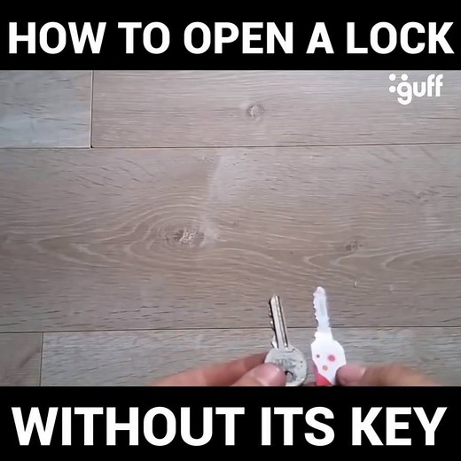 2.4M views · 469 reactions | Cool New Ways To Open Locks | Guff UK | Facebook