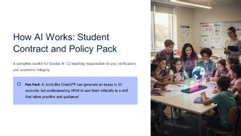 How Ai Works Student Contract and : Classroom Resource : PPT Lesson