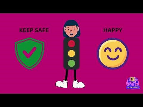 🚦 Traffic Rules for Kids | Road Safety Song & Story | Learn with Fun