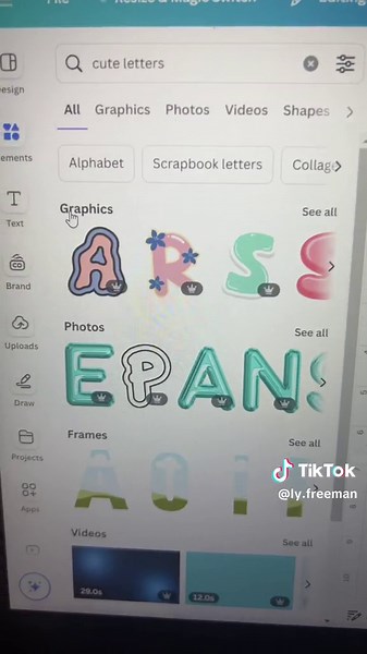 Hidden letter elements in Canva 🤗 Use these already-made elements for your classroom decor! #classroomideas #classroomdecor #classroomsetup #canvahacks #canvahack #canva #canvatip #canvatips #canvatutorial #canvadesign #teachertok #teacherpreneur #teachersidehustle