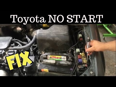 Toyota crank no start FIX