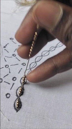 aari work teen teen Moti Kaise work Karen