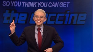 Vaccines are a dark game show hosted by Fauci on the 'SNL' cold open