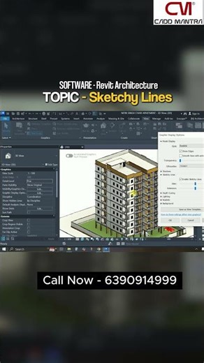 Revit Sketchy Lines Tutorial | Make 3D Look Hand Drawn