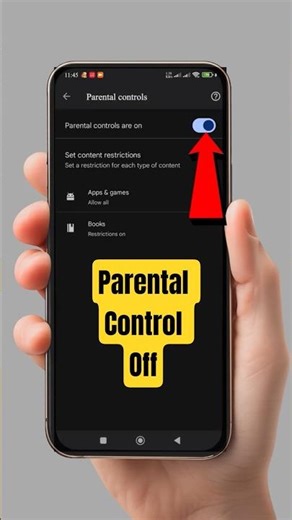 How to Turn Off Parental Controls on Android 2026 #shorts