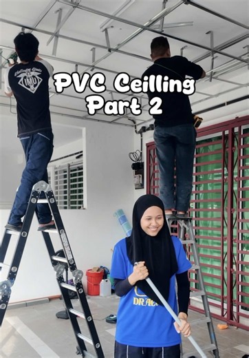 Cara Pasang PVC Ceiling Panel dengan Rangka Besi DIY