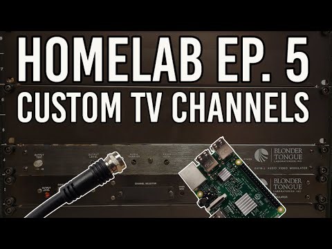 Homelab Episode 5: Custom TV Stations