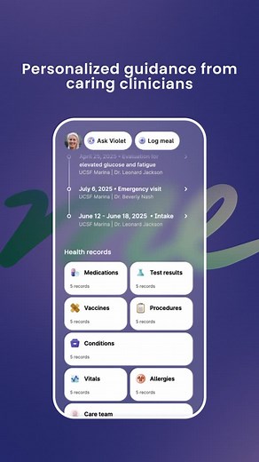 Join the movement for better health by getting started with Verily Me. With personalized health recommendations from licensed providers based on your medical history, meal tips, and 24/7 access to an AI companion to answer questions about your health record, you get smarter care that makes sense for you. Get started at the link in bio. #healthcare #VerilyCare #DigitalHealth #HealthApp #HealthyLifestyle #HealthyLiving #PreventiveCare #AICompanion | Verily Me | Facebook