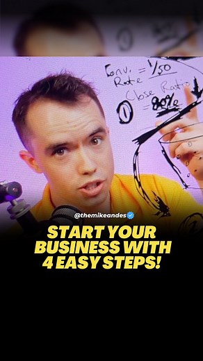 1.5K views | Start your business with 4 Easy Steps! | Mike Andes | Facebook