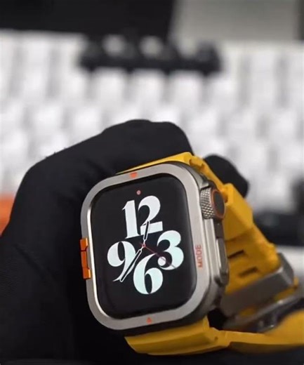 Luxury Titanium Case For Apple Watch Series Ultra 2 10 Metal Armor Drop