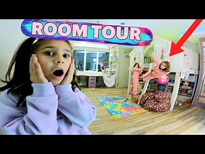 Room Tour 🛌 PAT GIGANT cu două nivele / Turul camerei BFF ‪@nicolove8542‬ VLOG COPII