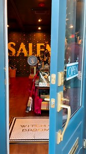 It’s a very Wicked week here in Salem 💚💖 @wickedmovie drops this Friday, and we’re celebrating with our own green-and-pink magic. From our DeFLYing Gravity witch brooms to journals, stationery, broom-making kits, and a few other fun pieces, we’ve got something for every Wicked lover. If you’re excited for the movie too, come by our shop on Essex Street and check it all out. 💚💖🧹 #wickedweek #salemma #witchcitybroomco #defyinggravity #wickedmovie | Witch City Broom Co.