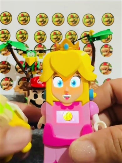 Triple Lego Mario PRESS their botton’s and this is what happened #funny #shorts #trending #asmr D93