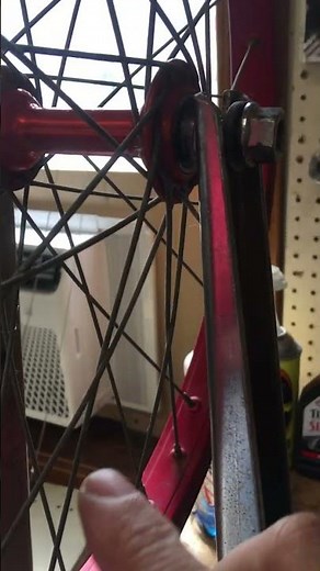 Truing Bicycle Wheels Tips, Straighten Bent Rim #bmx #bike #bikerepair