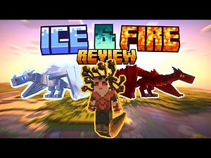 Reviewing the best Dragon Mod Ever in Minecraft 1.20.1! (Ice and Fire)