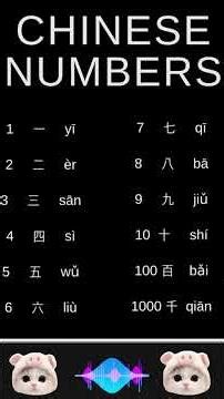 How to Learn Chinese Languages Lesson 2: Chinese Numbers
