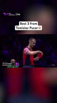 Relive the highlights from Tomislav Pucar’s insane play!🙂‍↕️👊 #WTTChongqing #TableTennis