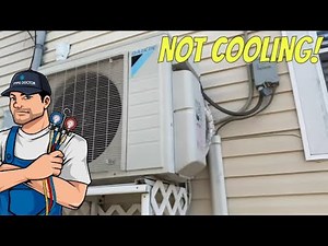 Daikin Mini Split System Not Cooling - Low on Refrigerant - How to Discuss Options with Homeowner