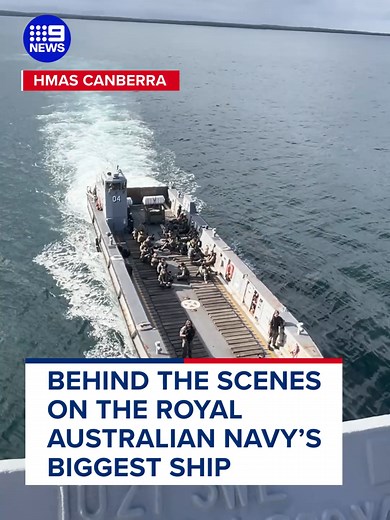 Behind the Scenes on HMAS Canberra | Royal Australian Navy
