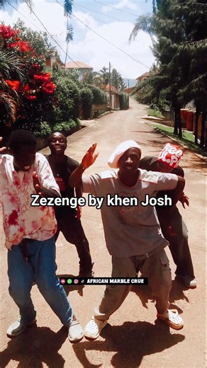 Khen Josh - Zezenge (OFFICIAL DANCE CHALLENGE Video)(AFRICAN MARBLE CRUE 🇬🇦 🥰 )