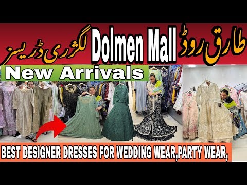 Tariq Road Dolmen Mall Luxury Dresses | Bridal, Partywear, Stitched Designer Collection 2025.