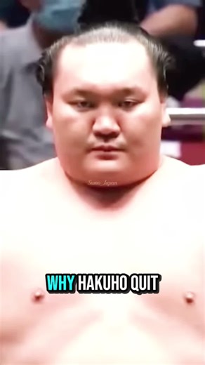 WHY HAKUHO QUIT SUMO FOREVER? #sumo #sumowrestling #相撲 #大相撲 #fyp | sumo wrestler