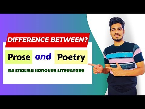 Difference between prose and poetry | what is poetry and prose | English literature #prose #poetry
