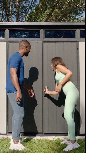 Keter Signature 7x7 ft. Durable Resin Outdoor Storage Shed With Heavy Duty Floor and Locking Door, Ashwood